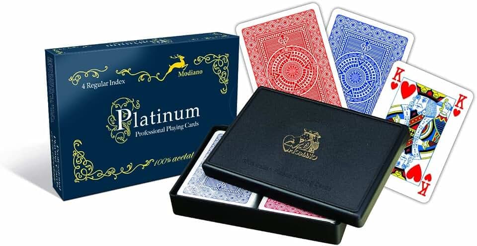 Modiano Rommé Platinum 4 Regular Index