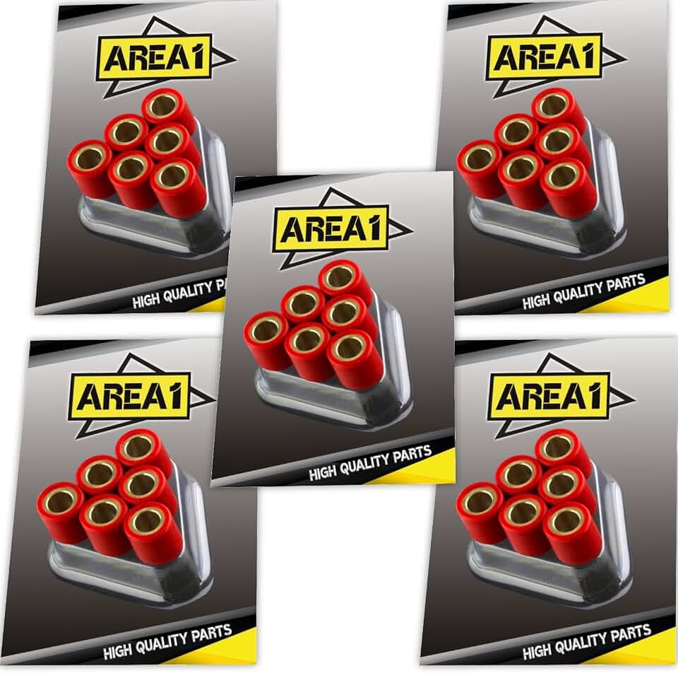 Area1 Variogewichte Variorollen 15x12 16x13 19x15 15,5 5er Abstimmset Variomatik Gewichte (16x13 mm, 4,0/4,5/5,0/5,5/6,0)