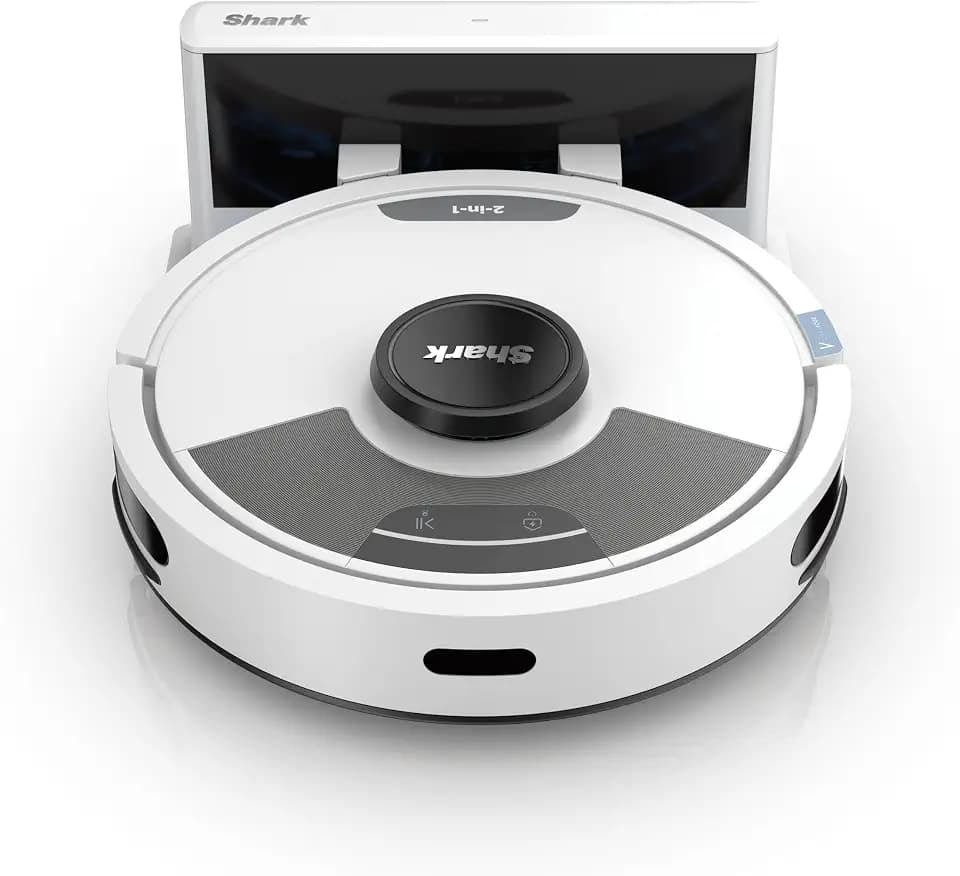Shark Matrix Plus 2-in-1 Wisch- & Saugroboter, LiDAR-Home Mapping, Weiß