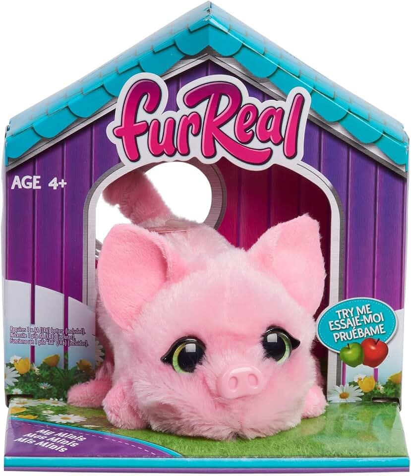 furReal My Minis Piglet Kids Toy by Just Play