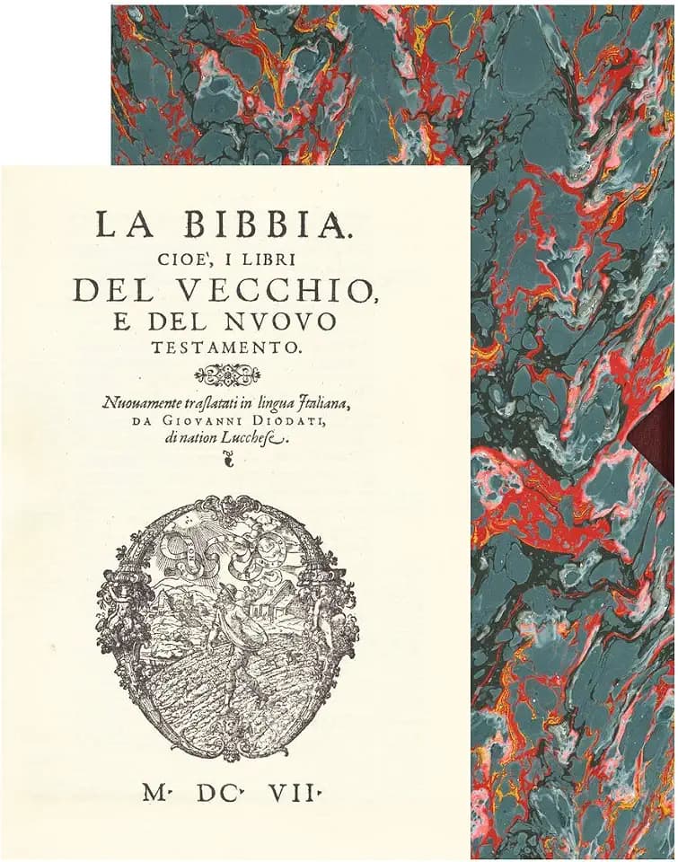 La Sacra Bibbia ossia l'Antico e il Nuovo Testamento tradotti da Giovanni Diodati (rist. anast. Ginevra, 1641). Con Fascicolo