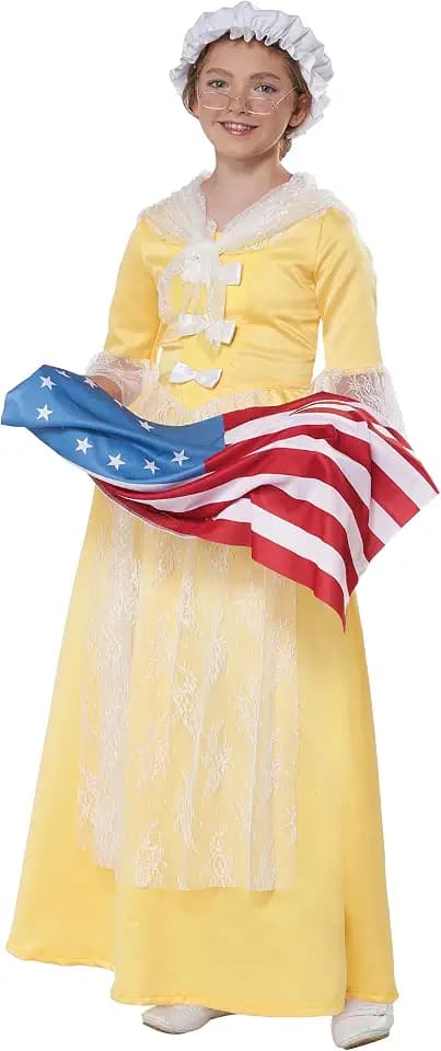 California Costumes Girls' Betsy Ross an American Icon