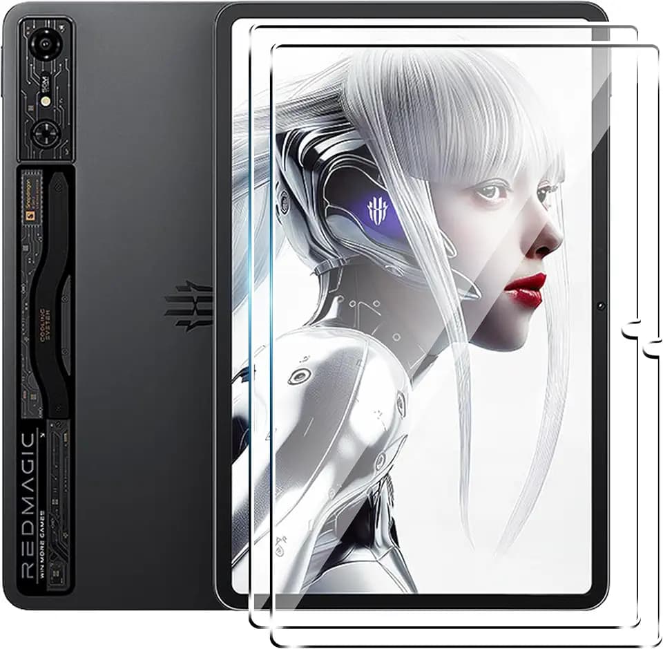 for Red Magic Nova 10.9 inch Screen Protector,9H Hardness, Anti-Scratch, Tempered Glass flim, Case Friendly,Anti-Scratch,(2PACK)