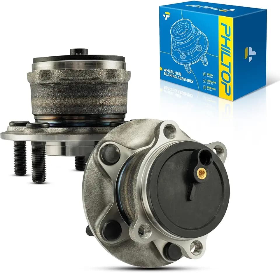 PHILTOP 512519 2 x Rear Wheel Bearing Hub Assembly for Mazda CX-5, Mazda 6