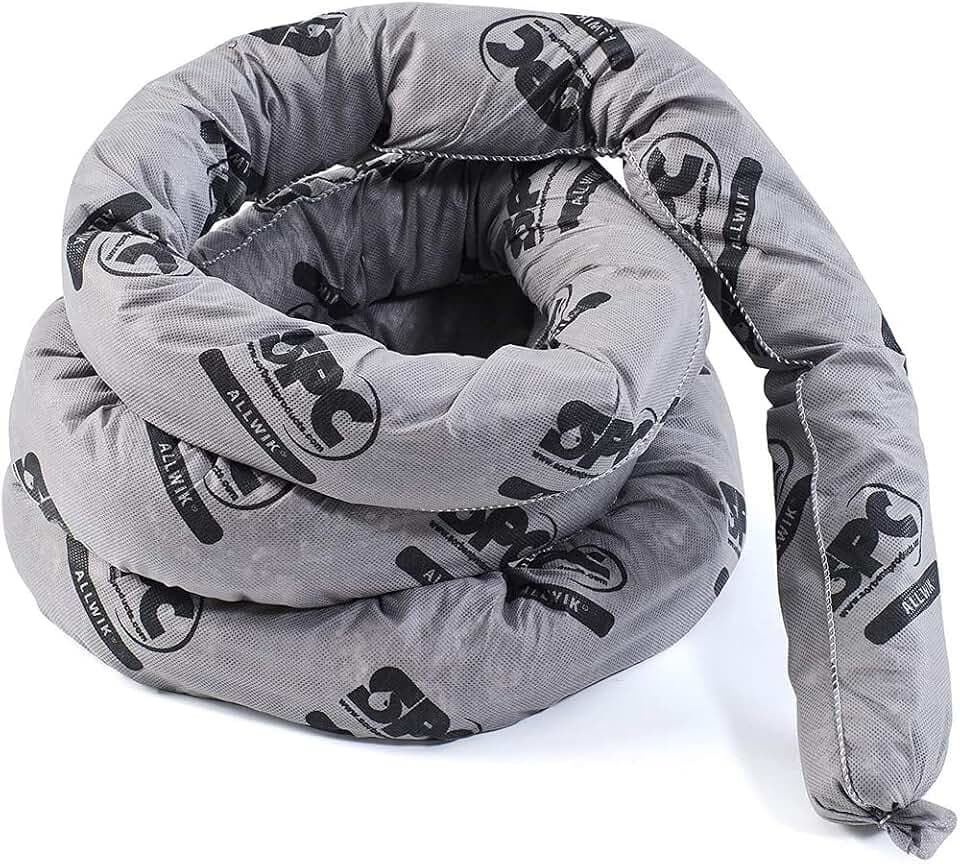 Brady Saugfähige Socken für Alle Produkte, 76mm x 1,22m, Grau, 12er-Pack
