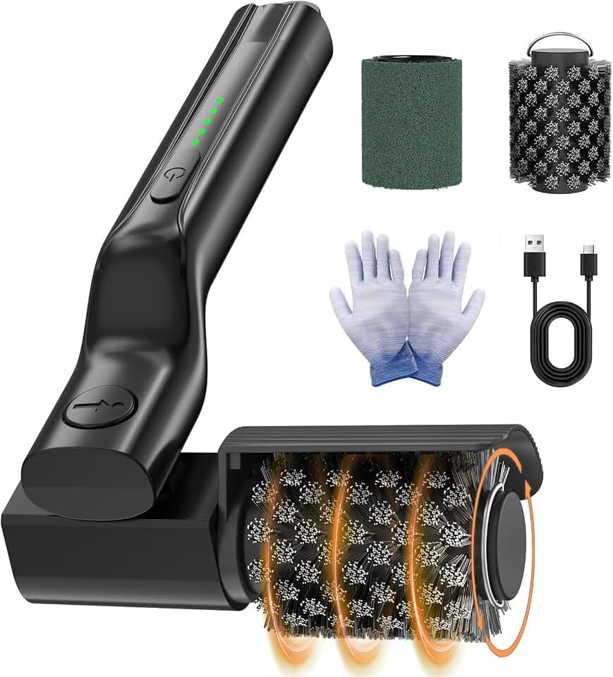 COO Electric Grill Brush, Cordless Rechargeable BBQ Cleaner
