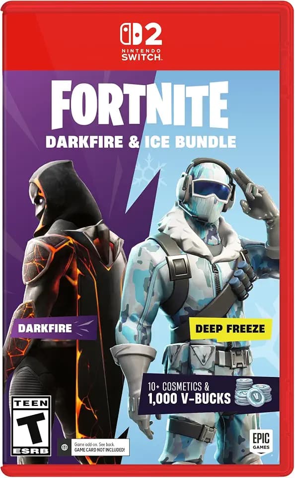 FORTNITE - Darkfire & Ice Bundle - Nintendo Switch 2 (Code in Box)