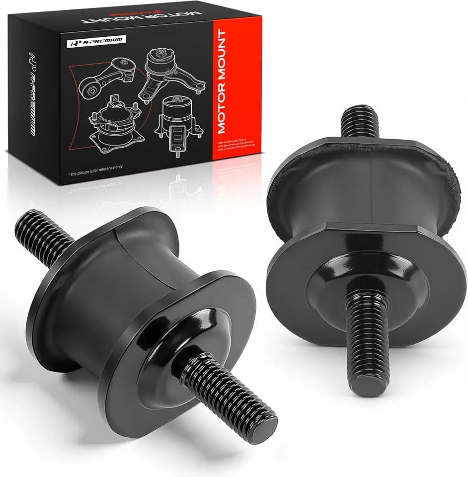 A-Premium Set of 2 Center Transmission Mount Kit Compatible with Cadillac