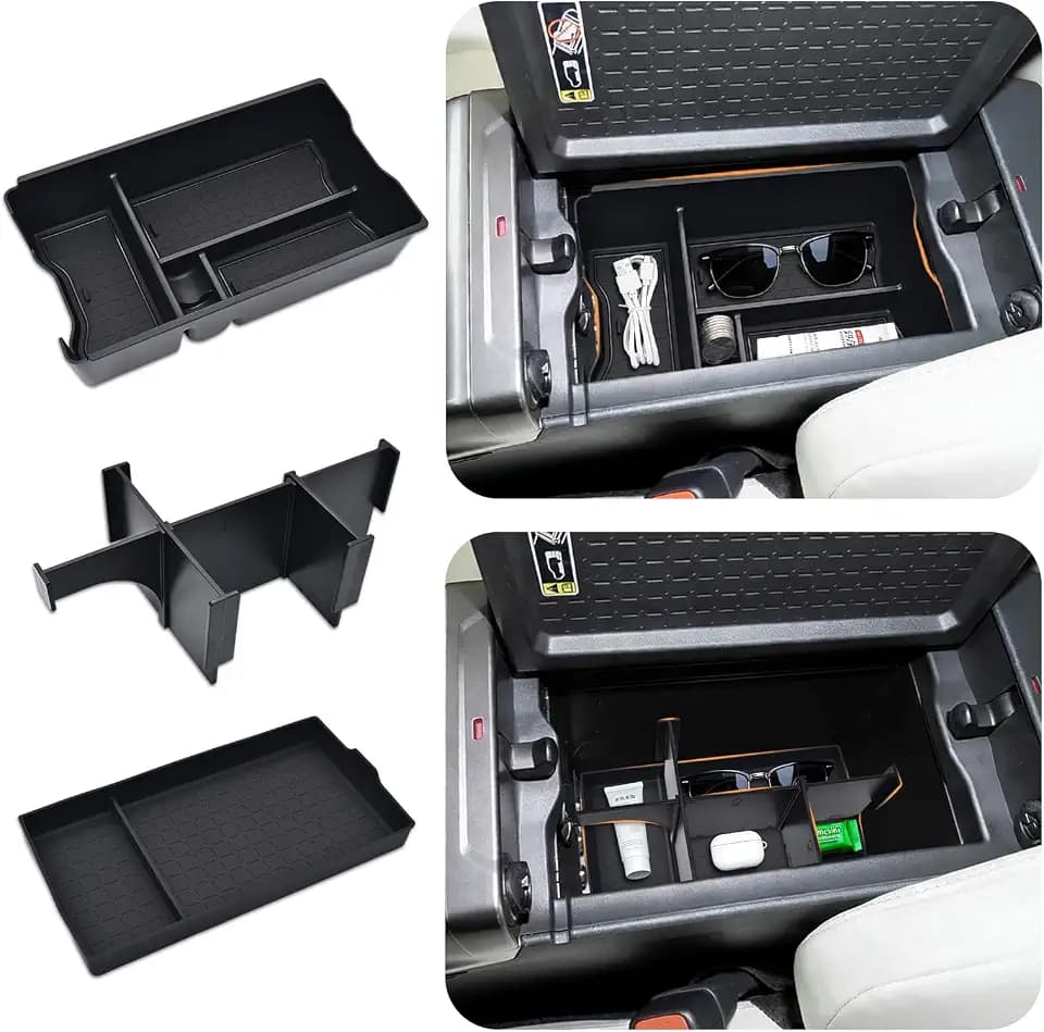 GZSH 3 PCS Center Console Organizer for Toyota RAV4 2026+ Accessories