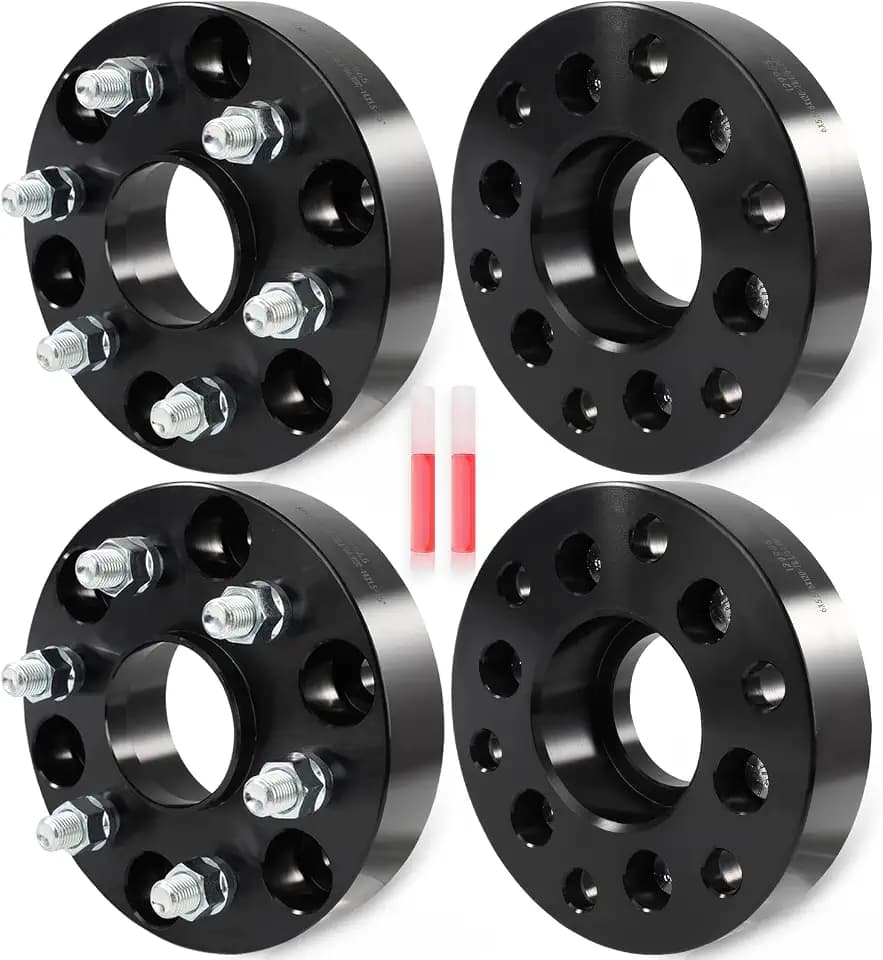 ECCPP 4X 1.5in 6x5.5 to 6x120 Wheel Adapter for Chevy K2500 1988-2000