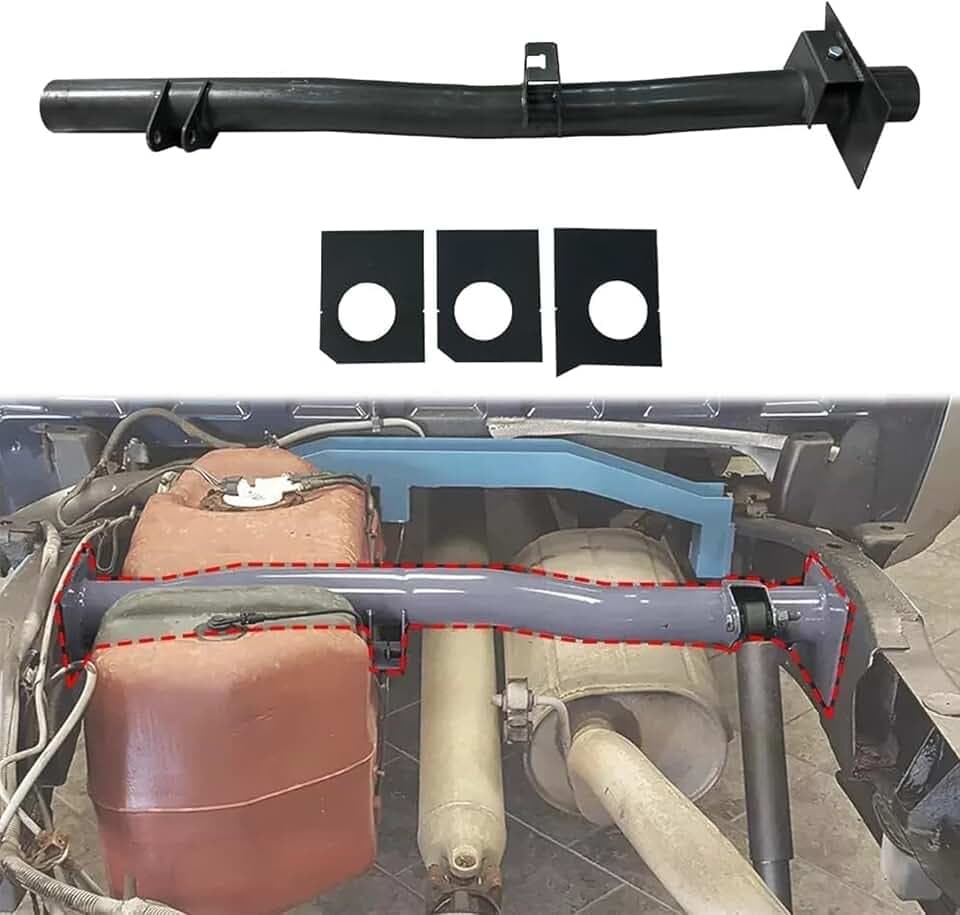 Rear Fuel Tank Support Crossmember Replacement for 1999-2006 Chevy Silverado & GMC Sierra 1500/2500/2500HD – Heavy-Duty Steel, Direct Fit Rust-Resistant, Easy Installation
