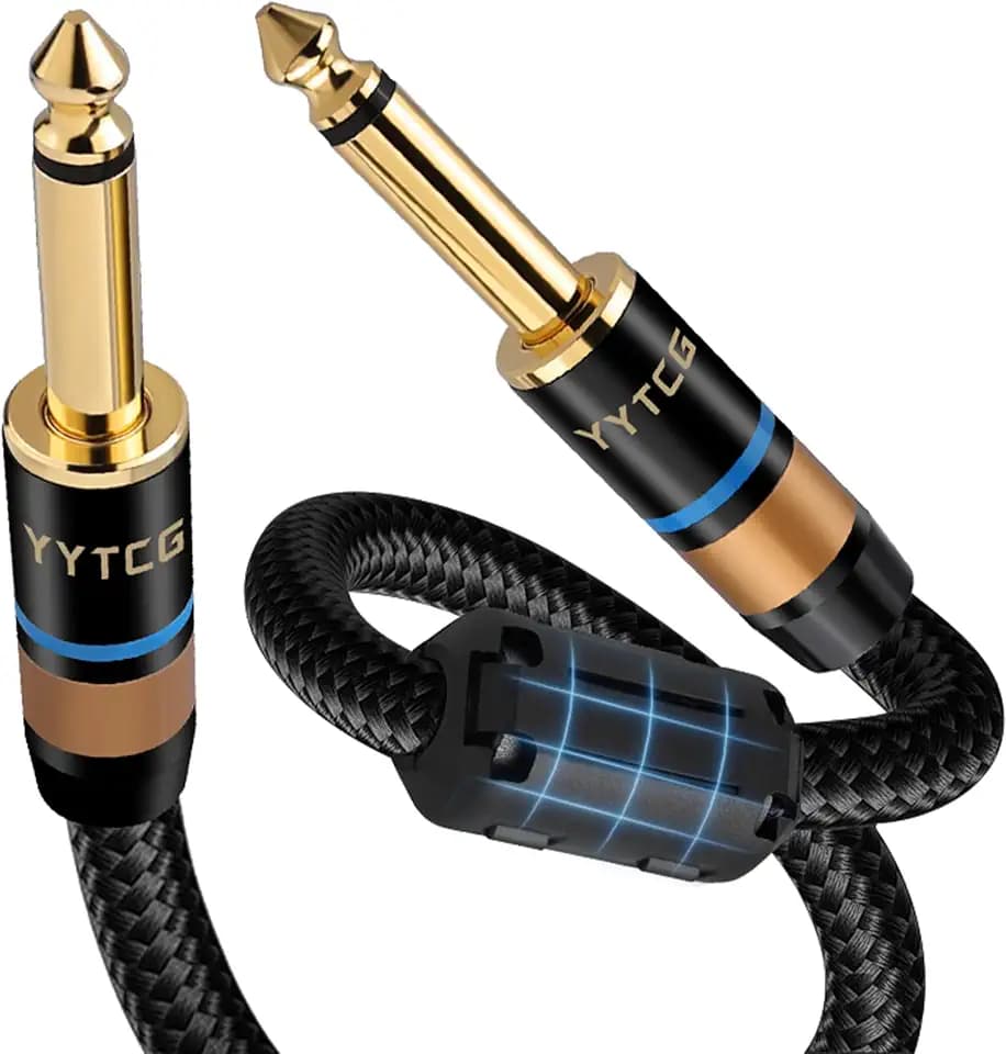 Guitar Cable 1/4 Inch Instrument Cable 9.84ft