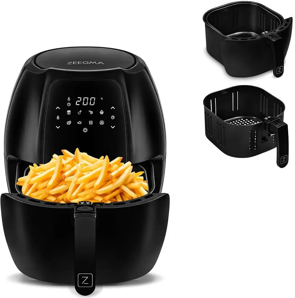 ZEEGMA Knapper Grand 1800W Air Fryer Gesundes Frittieren ohne Fett
