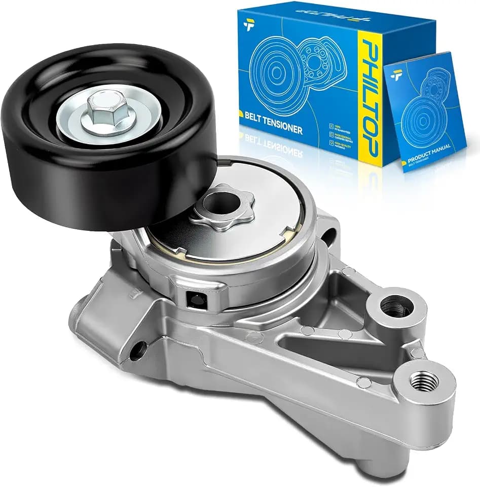 PHILTOP Belt Tensioner Assembly for 2005-2019 Nissan Frontier 2.5L