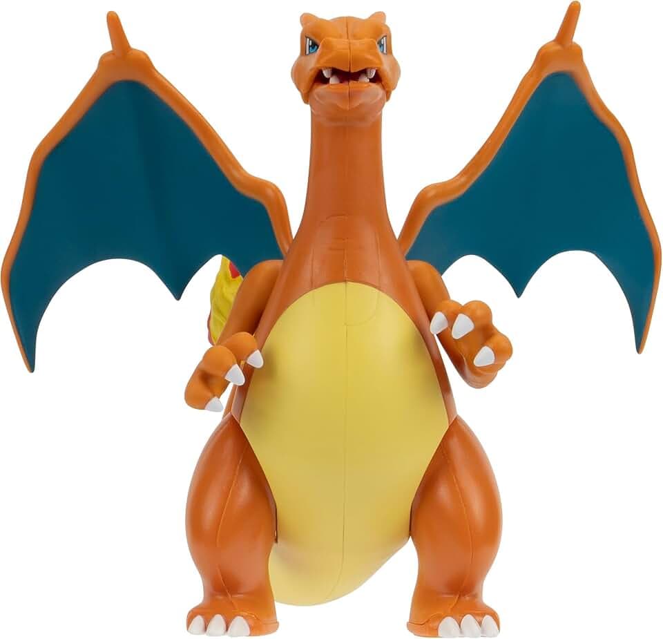 Pokémon Action Charizard Figur, 12 cm, 95132