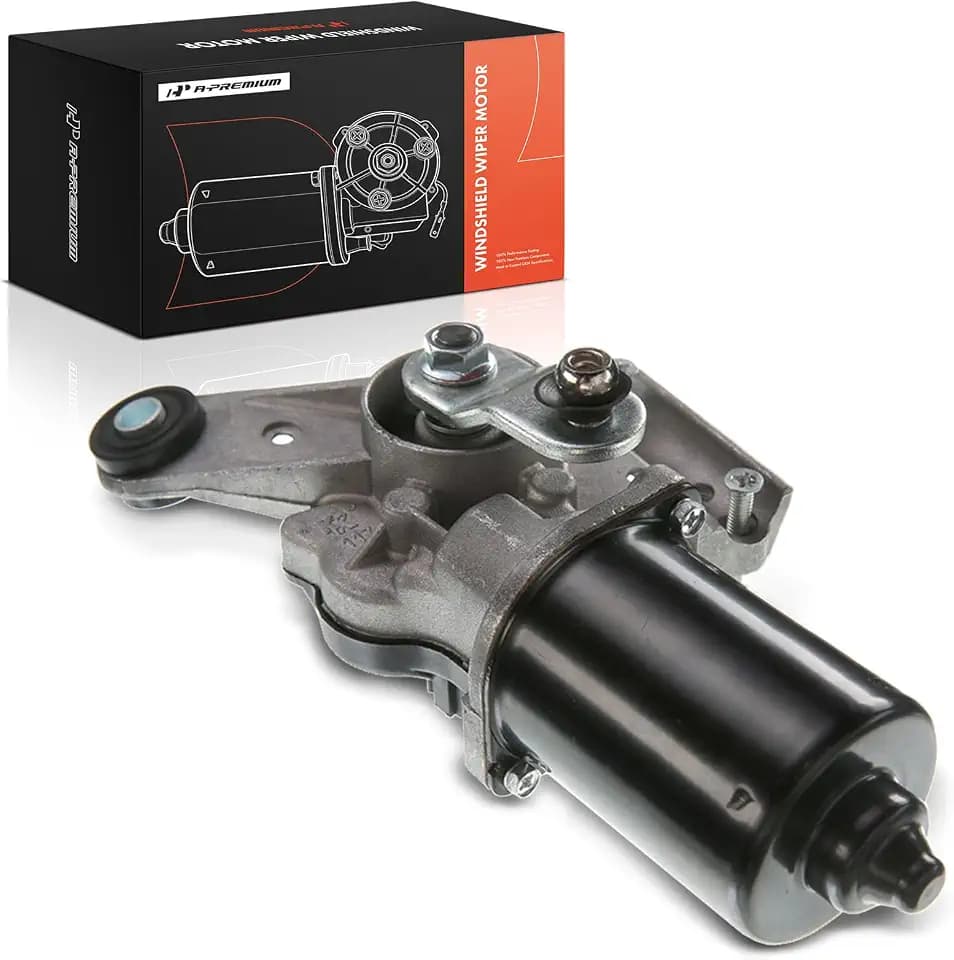 A-Premium Front Windshield Wiper Motor Compatible with Nissan