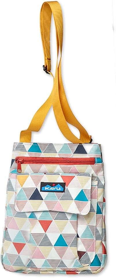 KAVU Mini-Seiltasche aus Baumwolle, Crossbody-Tasche zum Umhängen