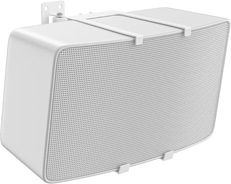 notiela Lautsprecher-Wandhalterung für Sonos Five & Play 5 Gen 2 Lautsprecherhalterung, neig- & schwenkbar, verstellbare Halterung für Sonos Play:5 und Sonos Five Wandhalterung, Weiß