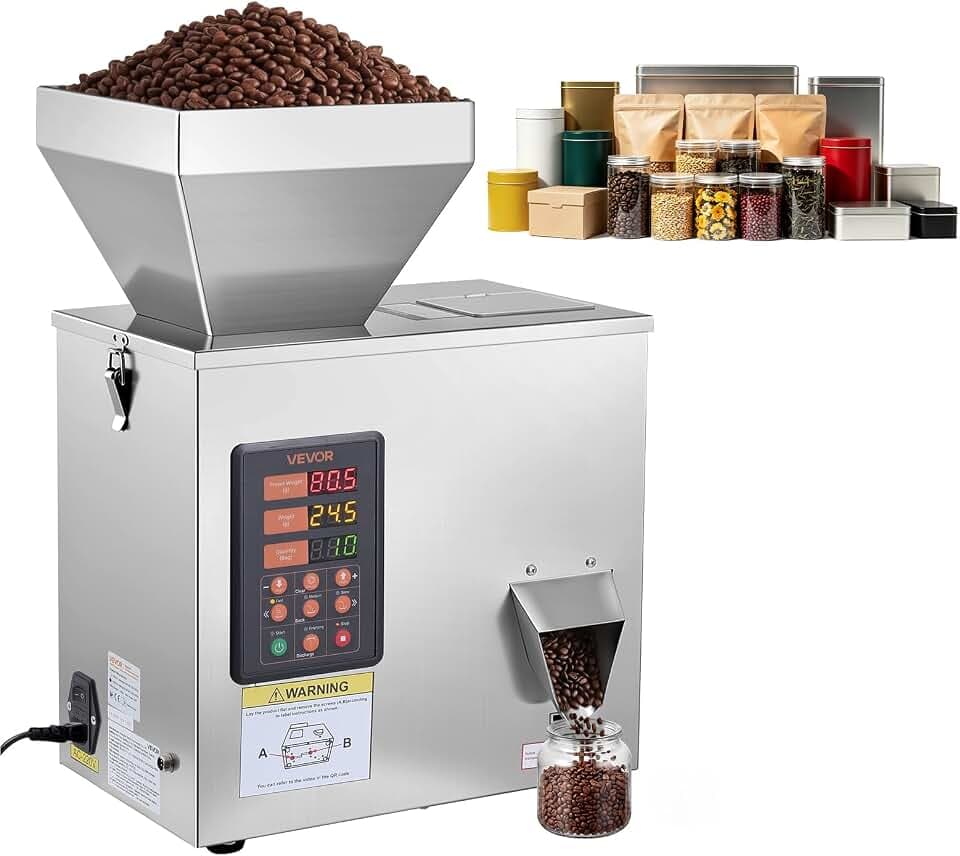 VEVOR Pulverabfüllmaschine, Partikelspender 1-99,9 g, automatisch