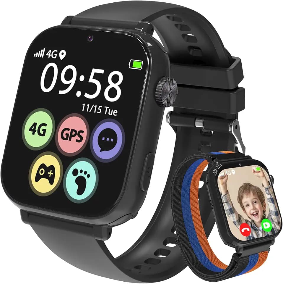 Smart Watch for kids-4g GPS Kid Phone Watch Call and Voice Text