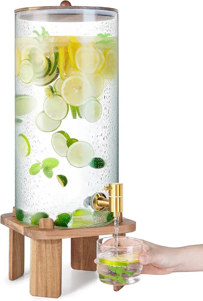 3 Gallon Large Drink Dispenser for Parties,Beverage Dispenser with Stand