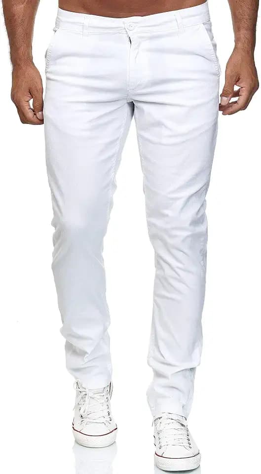 Elara Herren Chino Hose Stretch