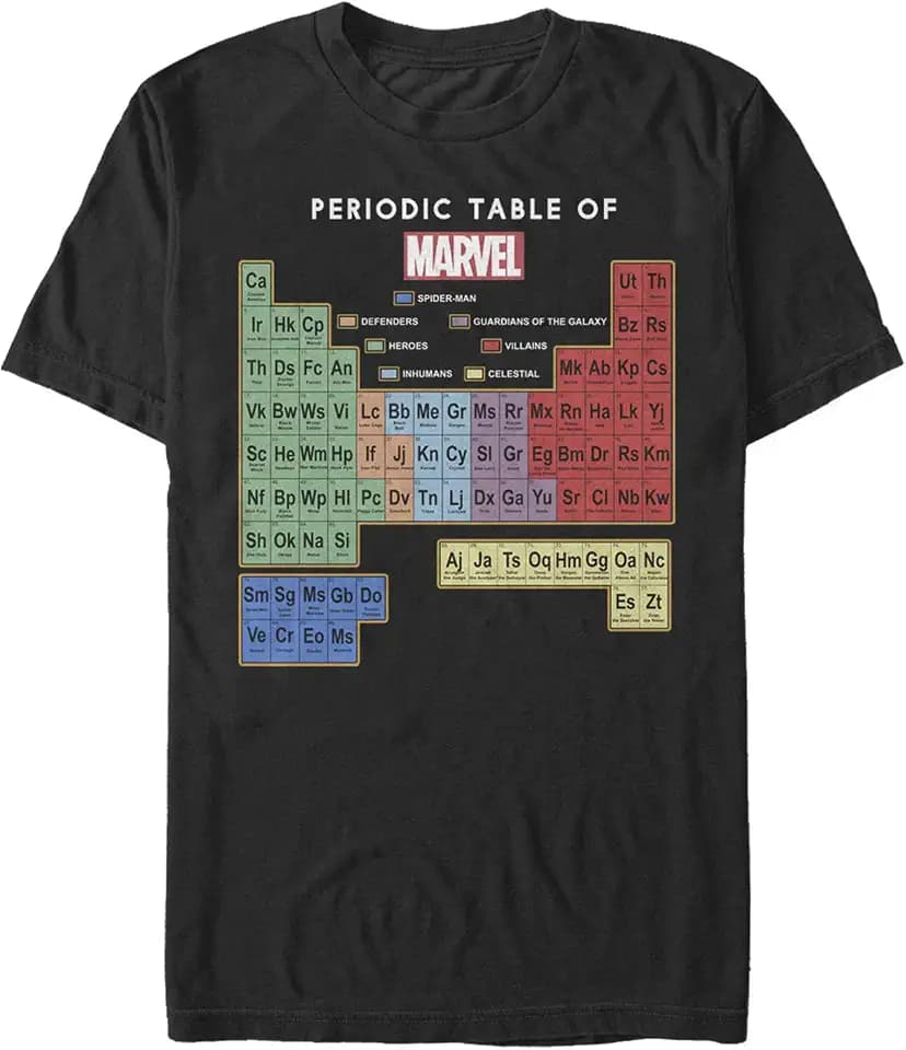 Marvel Men's Learn Heroes