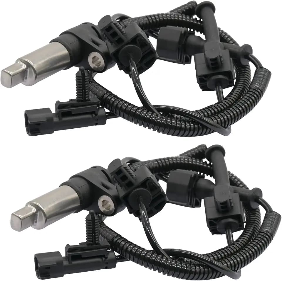 2Pcs Rear Left and Right Abs Wheel Speed Sensor