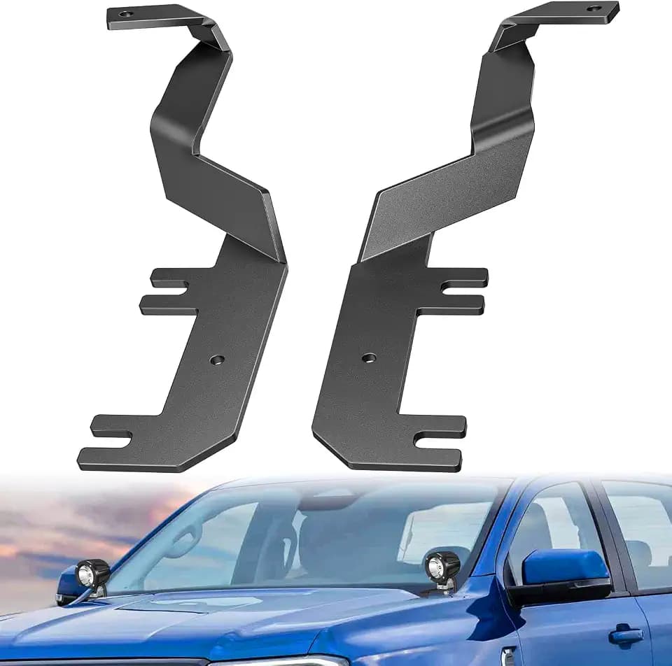 Nilight Ditch Light Brackets for Ford F-250 F-350 F-450 F-550 2017-2022