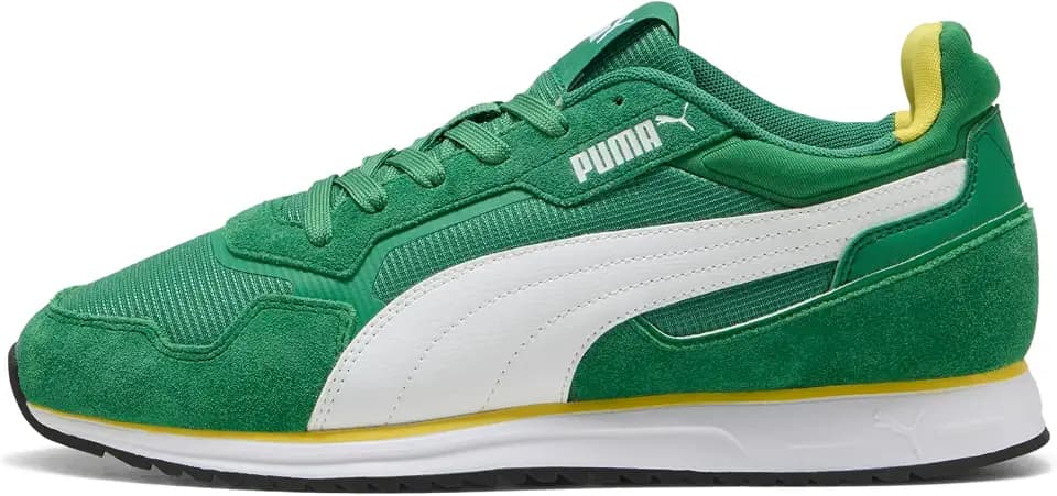 PUMA Mens Softride St Miller Lace Up Sneakers Shoes Casual - Green