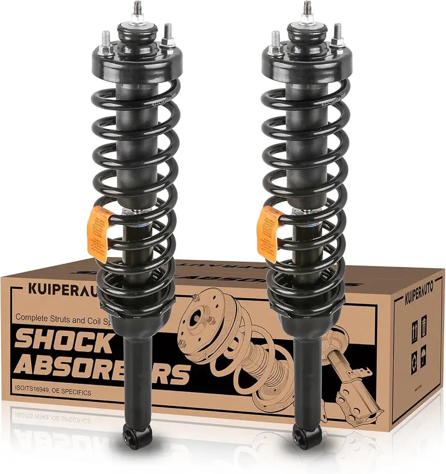 KUIPERAUTO Rear Complete Struts shocks Assembly w/Coil Spring 171325 181325 Compatible for Honda CR-V 1997 1998 1999 2000 2001 Shock Absorbers Replacement 2PCS