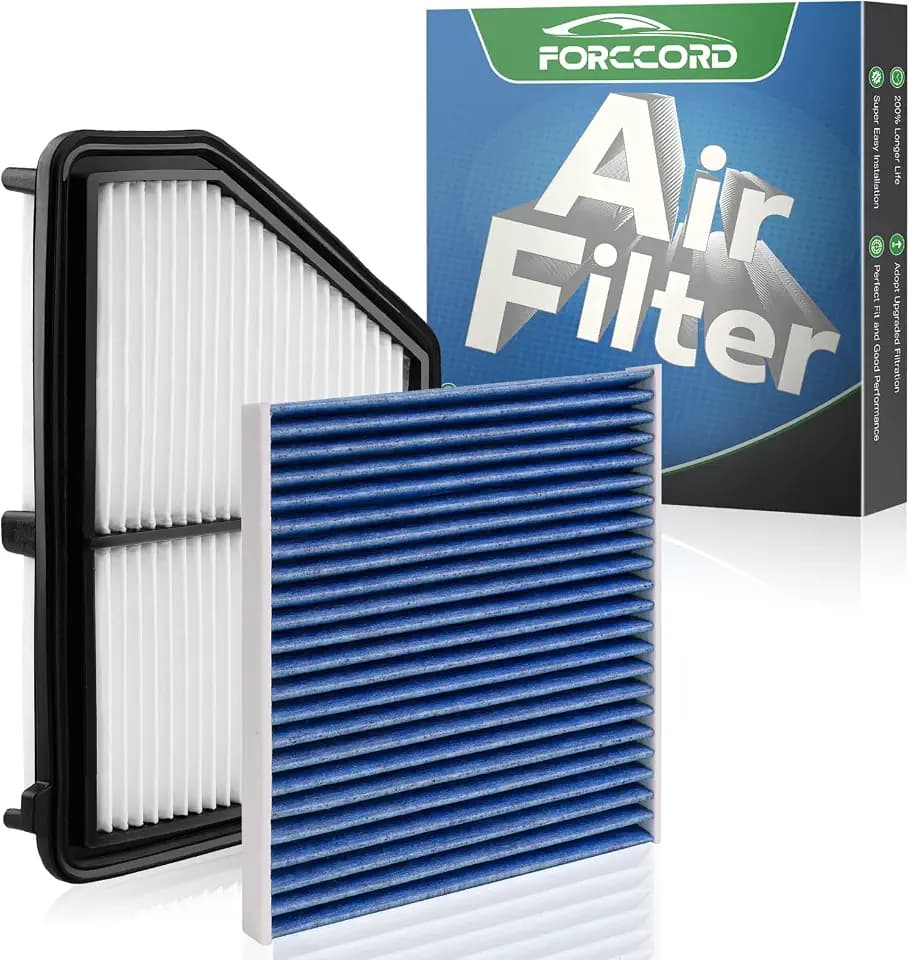 Cabin & Engine Air Filter Kit for Honda Civic (2.0L Gas) 2016-2025 2026