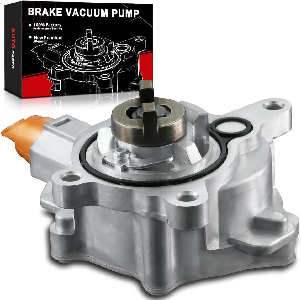 Vacuum Pump Compatible for:-Ford Fusion 2013-2018 Edge 2012-2018 Explorer 2012-2015 for:-Mustang 2015-2018, for:-Lincoln MKC 2015-2019, for:-Land Rover LR2 2013-2015, 2.0L L4, OE# LR047384