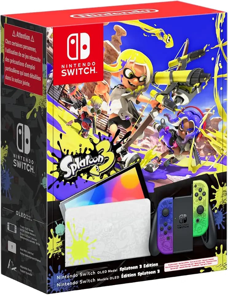 Nintendo Switch-Konsole (OLED-Modell) Splatoon 3-Edition