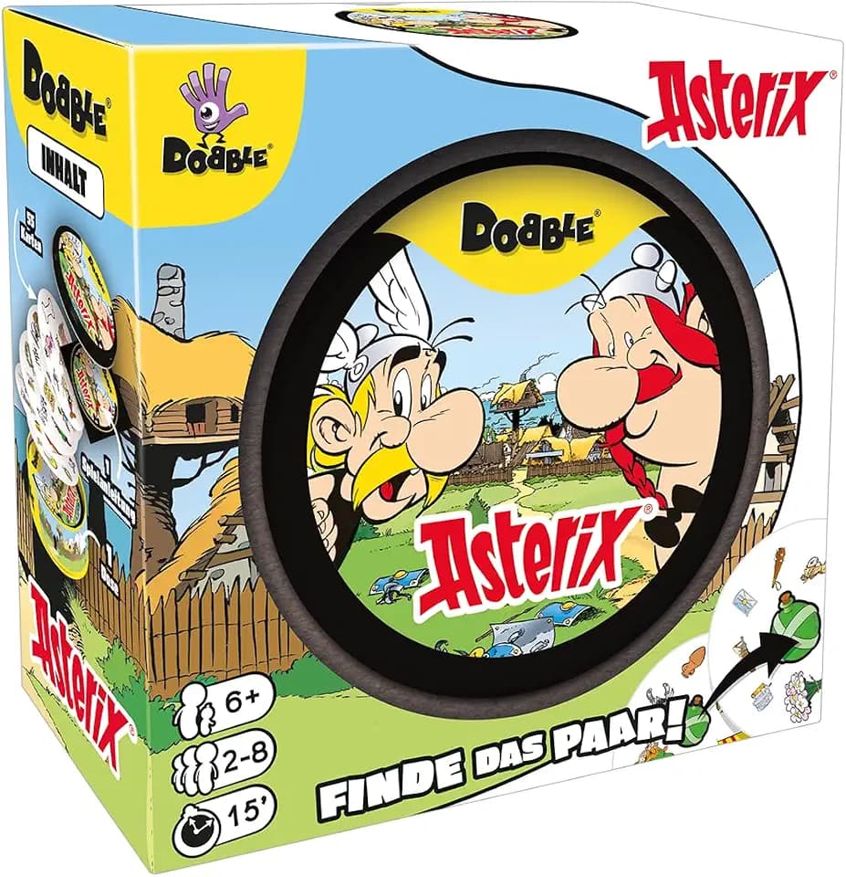 Asmodee, Dobble Asterix, Rasantes Familienspiel, Deutsch