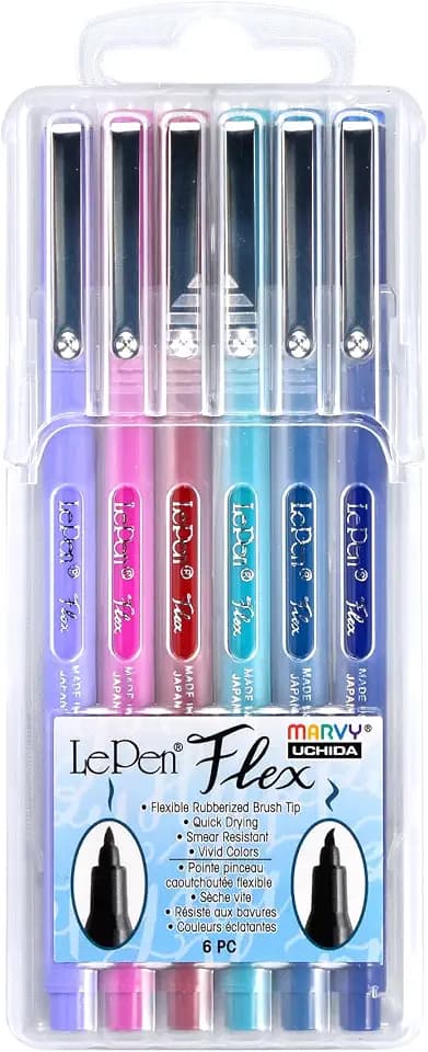 Uchida Uchida of America 4800-6B Le Pen Flex, Multiple 6 Pack