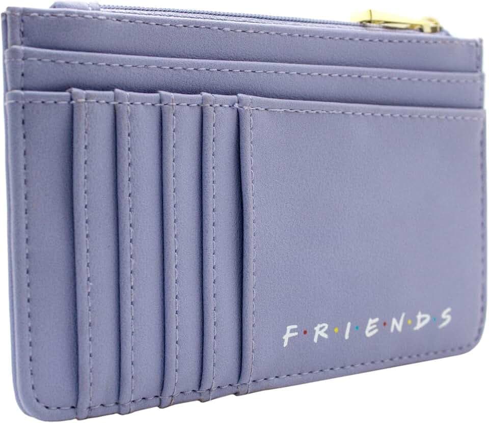 Friends Monicas Apartmenttür Türspion Portemonnaie Kartenhalter ID & Kartenhalter Geldbörse/Geldbeutel, Lila