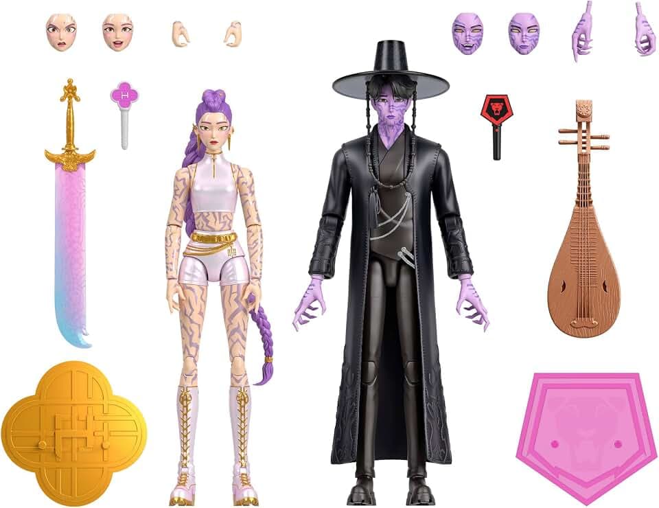Mattel KPop Demon Hunters Rumi und Jinu Final Battle Figuren-Set