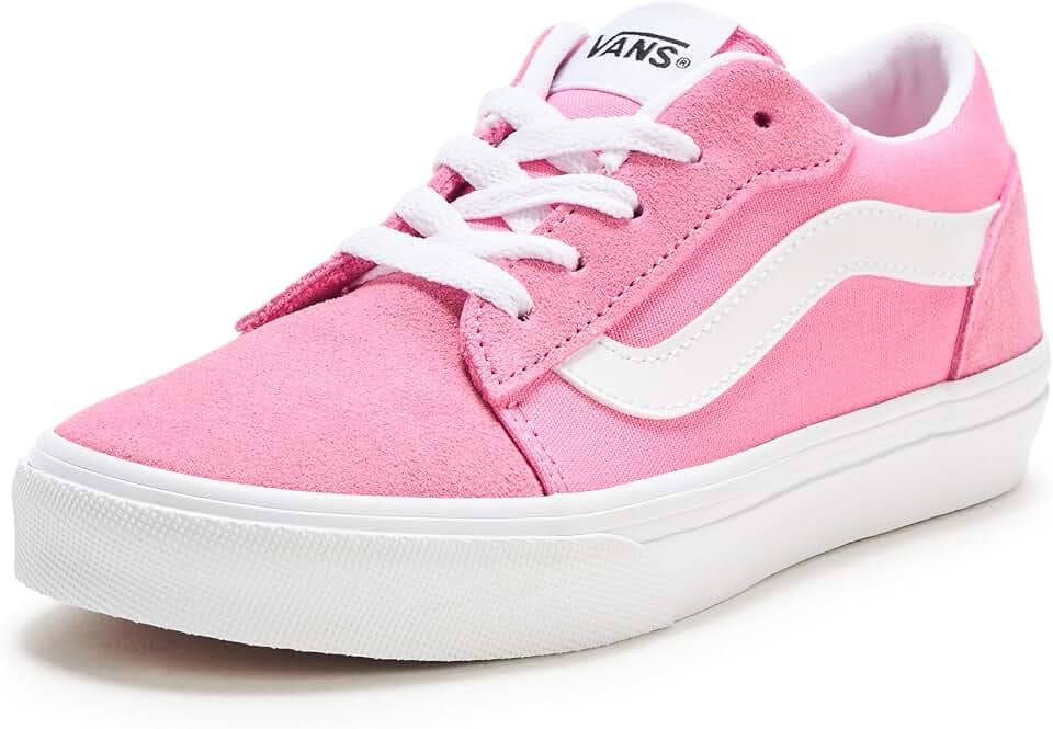 Vans Kids' Vero LS Shoe, Suede/Canvas Wild Orchid, 8
