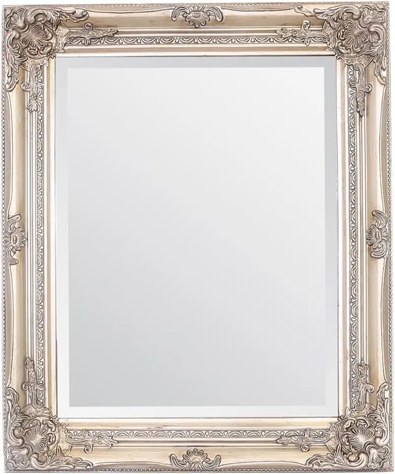 Select Mirrors Rhone Wandspiegel, französischer Vintage-Stil, antiker Barockstil, 50 x 60 cm, Champagnerfarben
