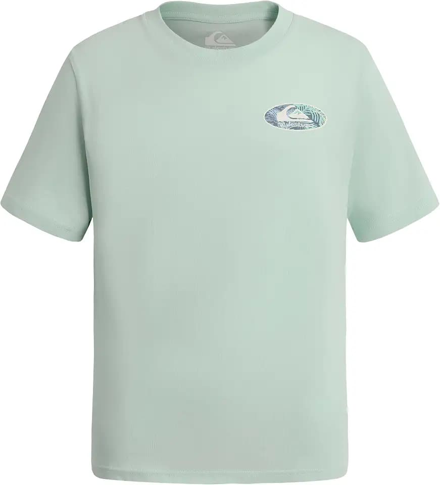Quiksilver Boys' Short Sleeve Regular Fit Logo Graphic T-Shirt