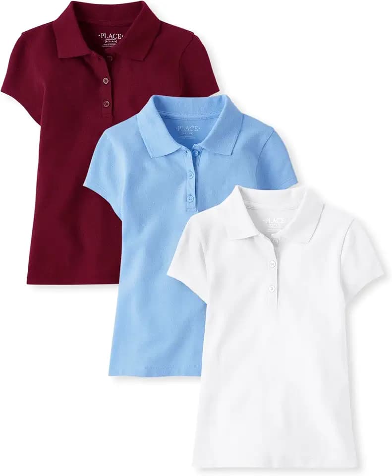 The Children’s Place Multipack Short Sleeve Pique Polo