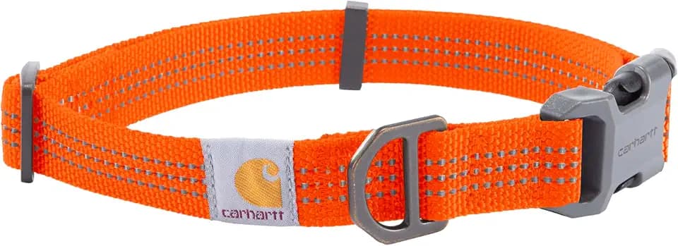Carhartt Nylon Dog Collar Hunter Orange L