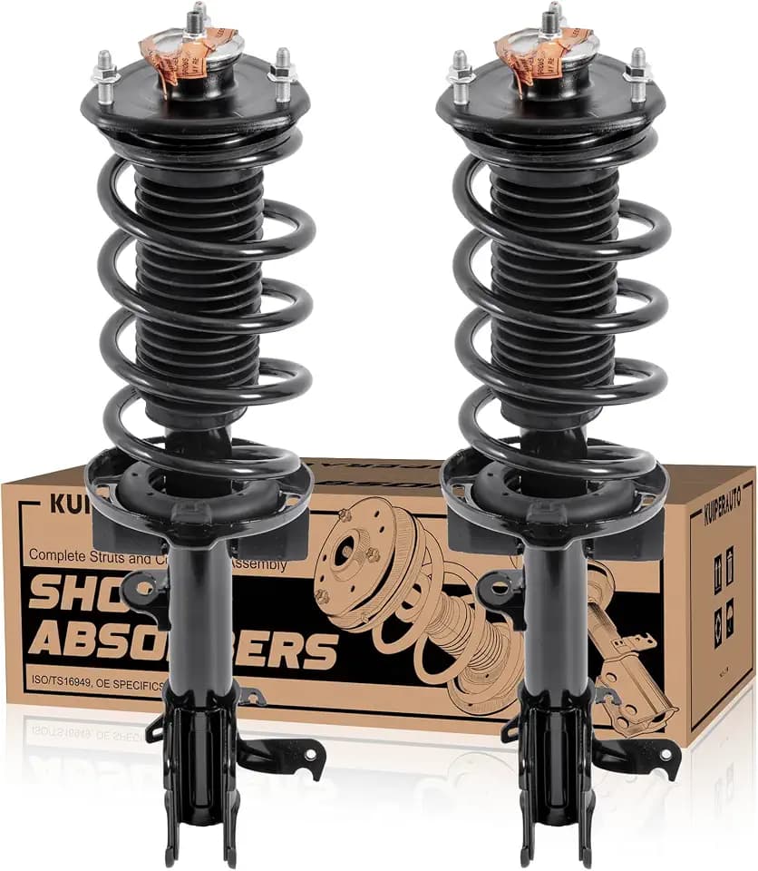 KUIPERAUTO Front Pair Complete Struts Assembly Coil Spring 172561 Compatible with 2011-2012 Honda Odyssey Replace 172560