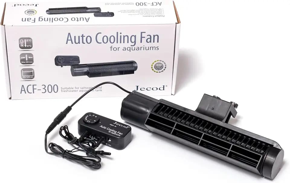 Jecod ACF-300 Auto Cooling Fan for Aquarium Fish Tank, 4w
