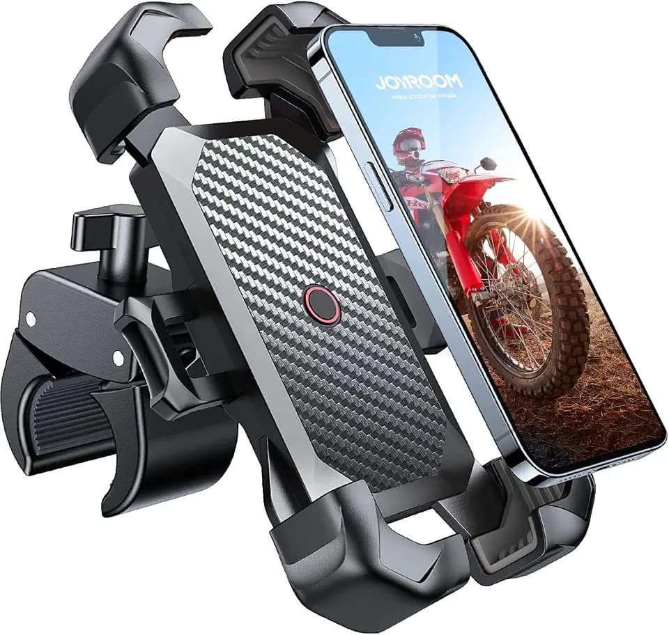 JOYROOM Handyhalterung Fahrrad [1s Auto-Sperre] Motorrad Bike Phone Holder