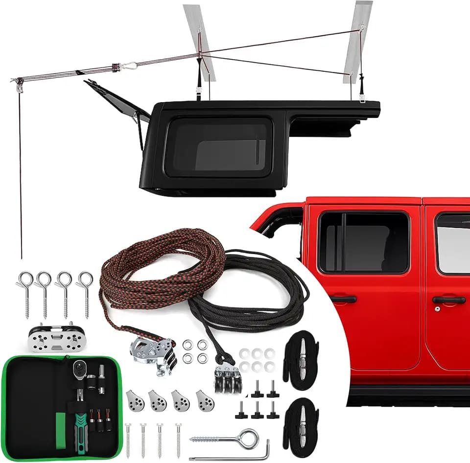 Upgrade Hardtop Removal Lift & Removal Tool Kit, for Jeep Wrangler JK & JL
