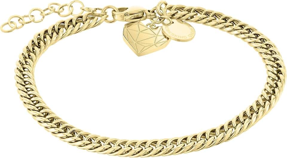 LIEBESKIND BERLIN Herz-Armband für Damen – Edelstahl-Armschmuck mit liebevollem Herzanhänger – In verschiedenen Farben und Ausführungen – Romantische Geschenkidee