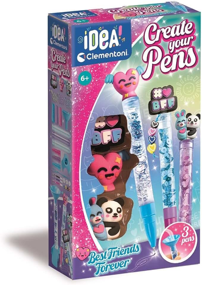 Clementoni Idea Deine Stift-Kreationen BFF beste Freunde für immer