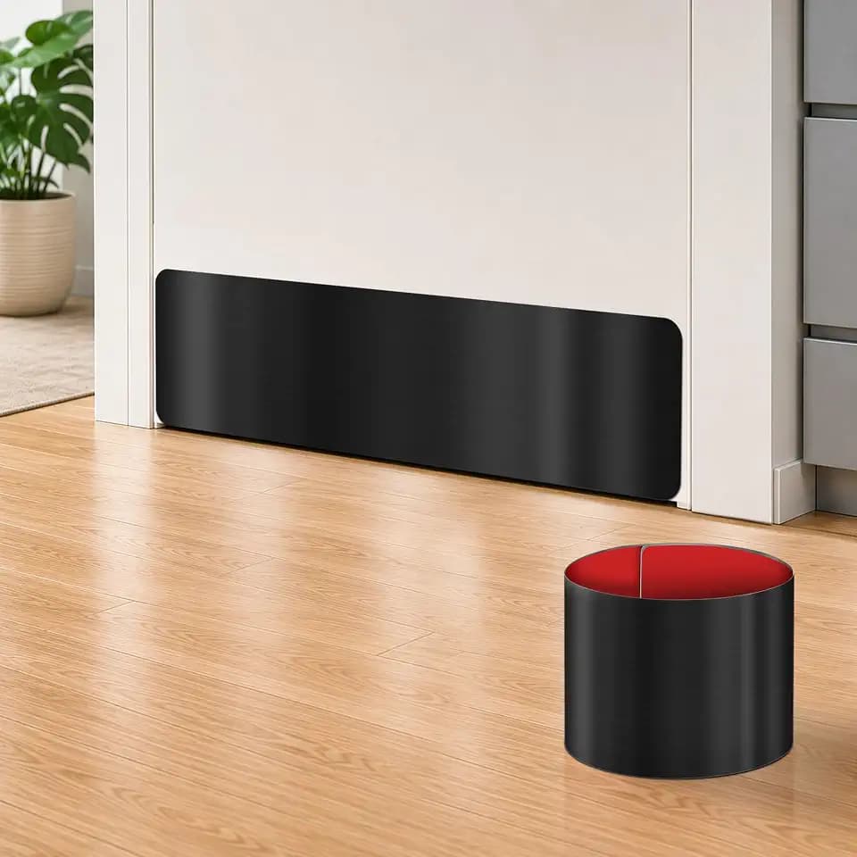 1 Pcs 8" X 34" Self Adhesive Brushed Door Kick Plate for 36" Door Bottom